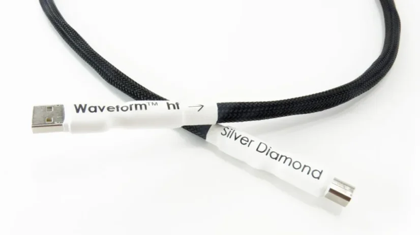 Tellurium Q SILVER DIAMOND USB CABLE 2m