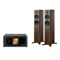 STEREOSET NAD M10 V3 + Dynaudio Evoke 30 Walnut Wood