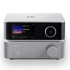 WiiM Ultra + Vibelink Amp Strieborná
