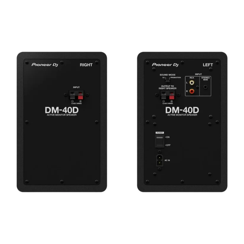 Pioneer DJ DM-40D Black