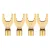 Audioquest SureGrip -Spade G - P-10M Gold Spade set 4 ks