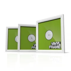 Glorious Vinyl Frame Set  White