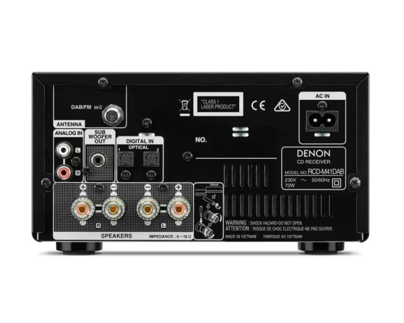 Denon RCD-M41 DAB Silver