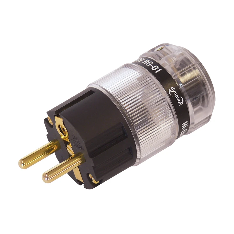 Dynavox RG-01 + R304P Socket Schuko Clear Gold