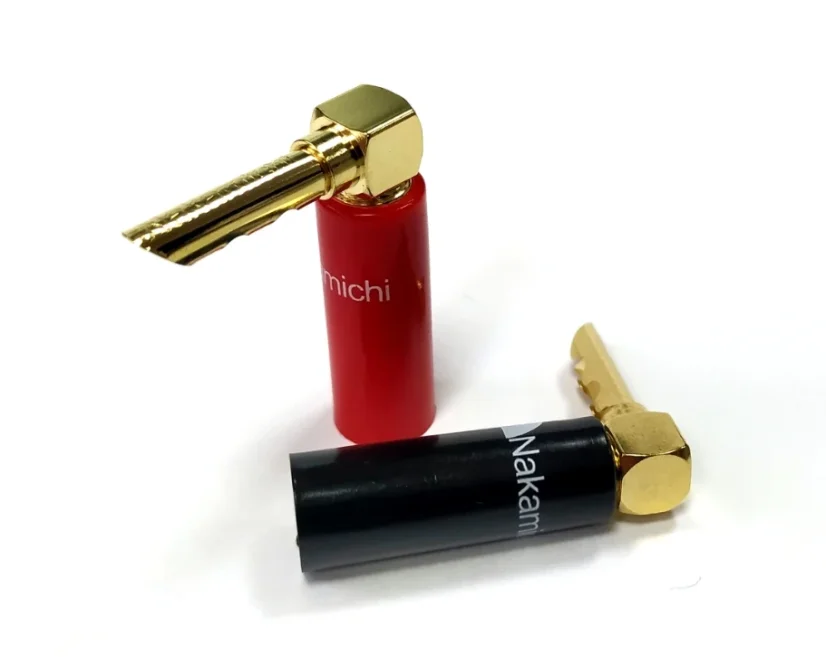 Nakamichi Banana Plugs Angle N0533AE