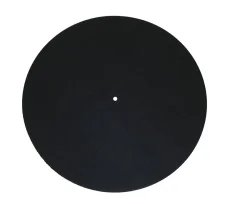 tonar Black leather mat Čierna
