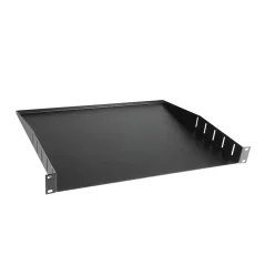 Adam Hall RACK TRAY 01 – 19″ racková polica 1U, hĺbka 375 mm