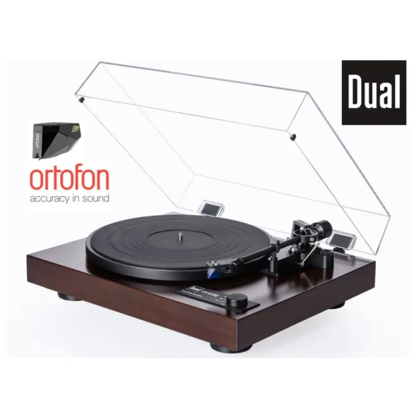 Dual CS 618Q + Ortofon 2M BLACK Walnut