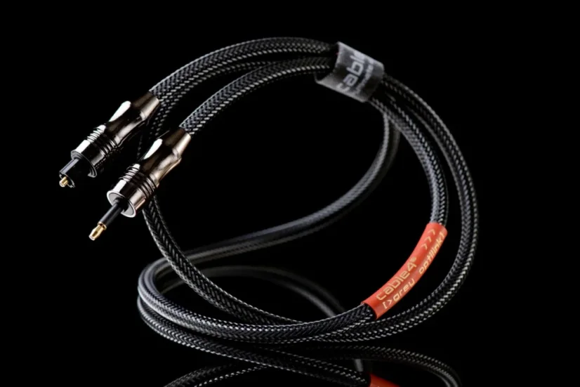cable4 GREY Optilink MINIJACK-TOS (B-STOCK / 100€ stav / 24 mesiacov záruka)