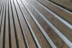 OakAcoustics Campania XL grey  Dub olejovaný 61 x 122cm (0,74m2)