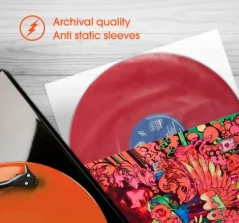 SPINCARE AUDIOPHILE 12 Inch Inner Vinyl Record Sleeves 100 ks