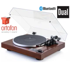 Dual CS 529 Walnut + Ortofon QUINTET RED