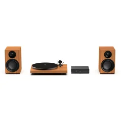 ProJect Colourful Audio System E - All-in-one Hi-Fi systém s gramofónom Walnut