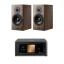 STEREOSET NAD M10 V3 + Dynaudio Evoke 20  Walnut Wood