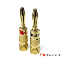 Nakamichi Banana Plugs N0534 Gold