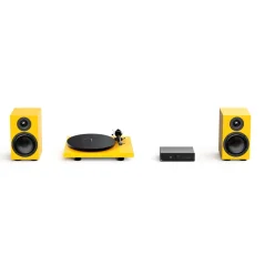 ProJect Colourful Audio System 2 - All-in-one Hi-Fi systém s gramofónom Satin Yellow