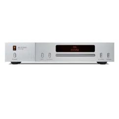 JBL CD350 - CD přehrávač s USB strieborný + drevené bočnice