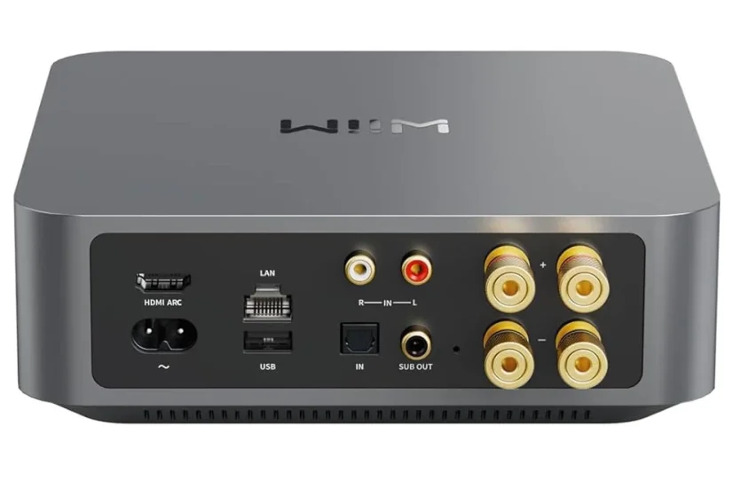 WiiM Amp (vystavený demo kus)  Šedá