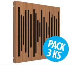 Vicoustic VicPattern Ultra Wavewood Locarno Cherry, pack 3 ks