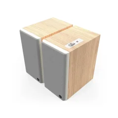 Klipsch The Fives II – aktívne Hi-Fi reproduktory s Dolby Atmos, HDMI 2.1 a streamingom červený dub