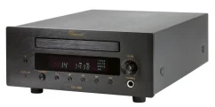 Vincent CD-200 – hybridný CD prehrávač s elektrónkovým výstupným stupňom čierny