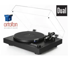 Dual CS 618Q + Ortofon QUINTET BLUE Structural black  