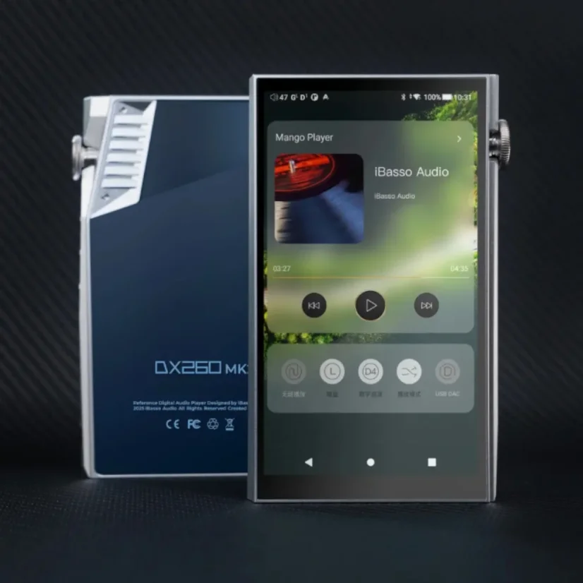  iBasso  DX260 MKII Strieborná/Modrá
