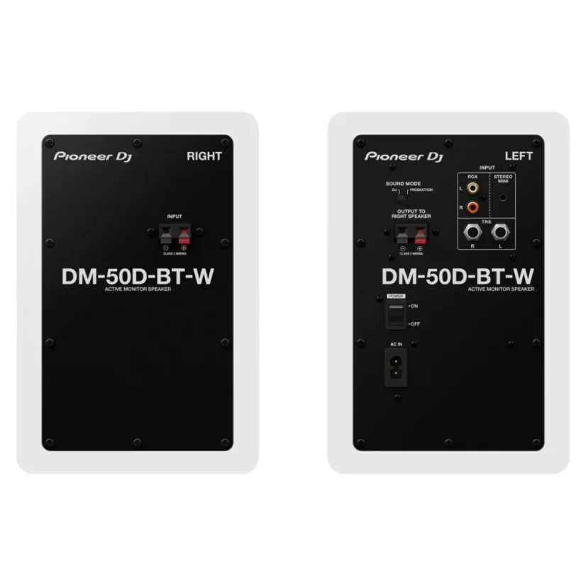 Pioneer DJ DM-50D-BT White