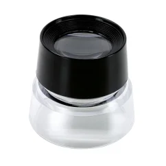 Dynavox Stolná lupa 10× / 46 mm s akrylovou základňou