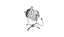 K&M 17725 Floor stand for spot lights