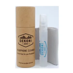 DEKONI AUDIO Headphone Cleaning Set with Spray and Microfiber Cloth