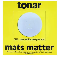 tonar Pure White perspex mat  Biela