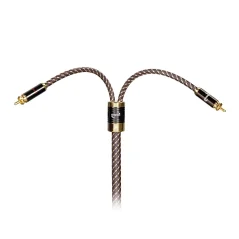 Dynavox Black Line stereo RCA / cinch kábel 1 m