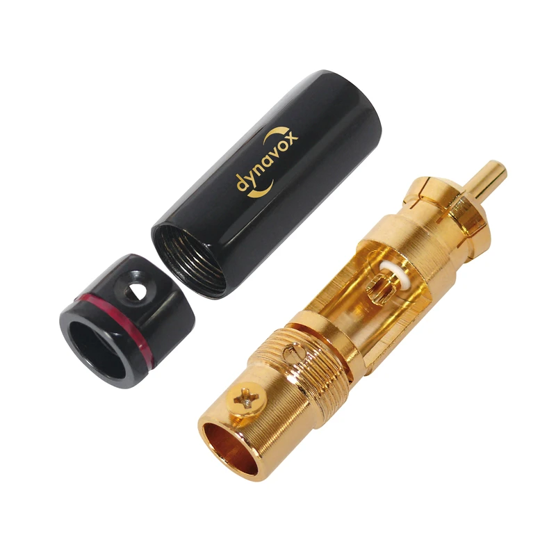 Dynavox RCA konektor červený