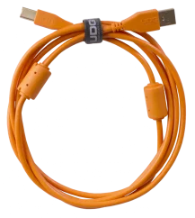 UDG Ultimate Audio Cable USB 2.0 A-B Orange Straight 1m