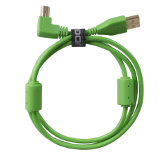 UDG Ultimate Audio Cable USB 2.0 A-B Green Angled 1m