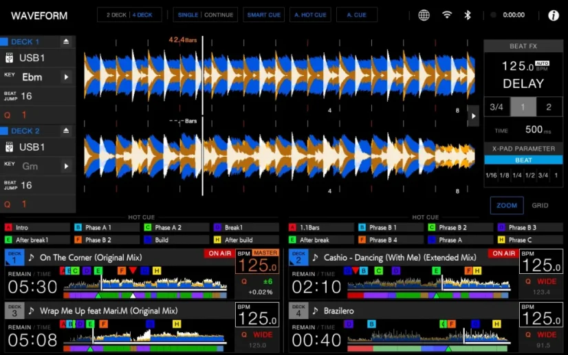 AlphaTheta XDJ-AZ (vystavená - plná záruka)