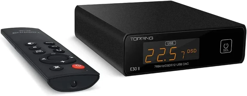 Topping E30 II Čierna