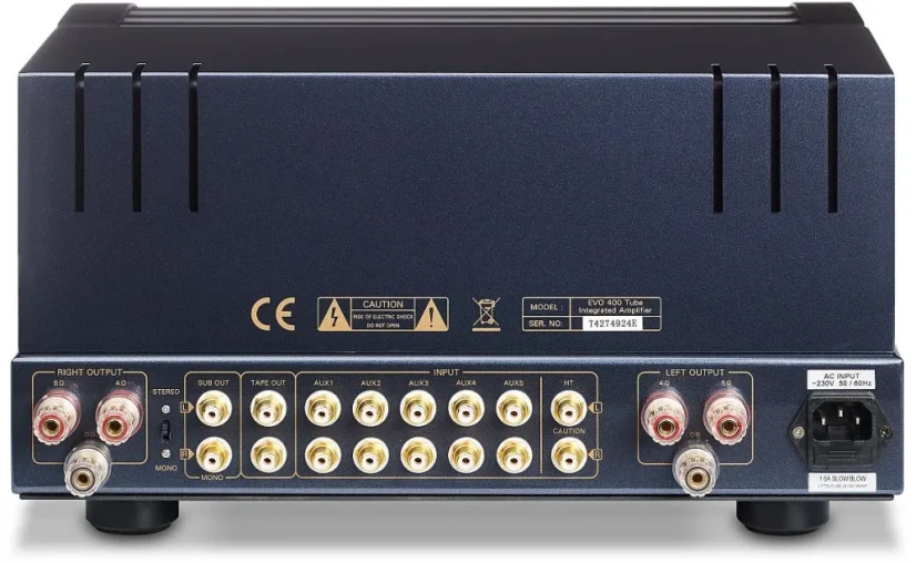 PrimaLuna EVO 400 Tube Integrated Amplifier Black