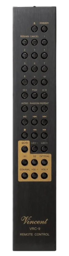 Vincent CD-200 – hybridný CD prehrávač s elektrónkovým výstupným stupňom čierny