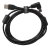 UDG Ultimate Audio Cable USB 2.0 A-B Black Angled 1m