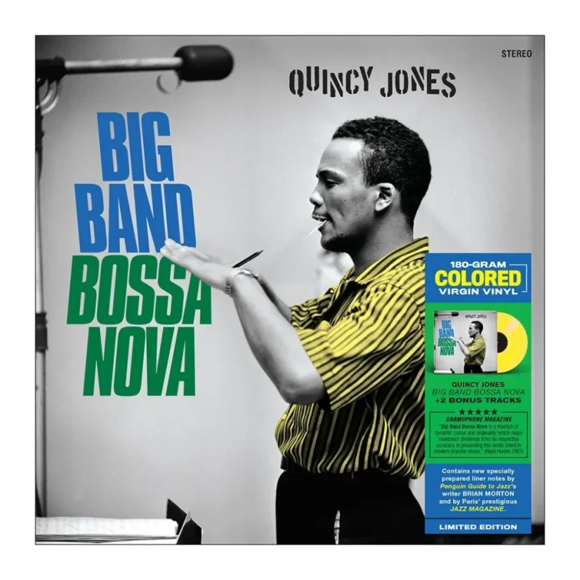 VINYL QUINCY JONES - BIG BAND BOSSA NOVA VINYL QUINCY JONES - BIG BAND BOSSA NOVA