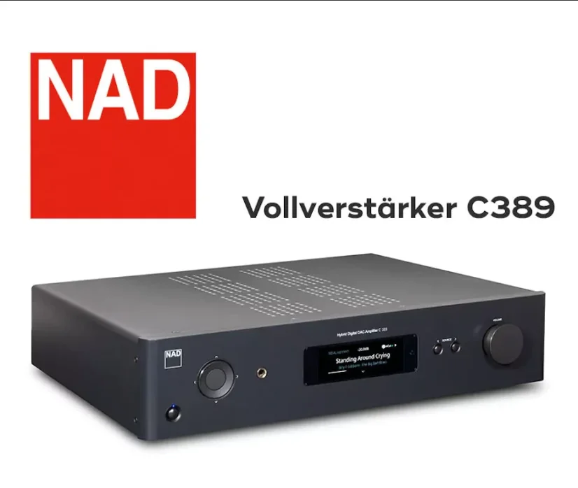 NAD C 389 + BluOS streamer MDC2 BluOS-D