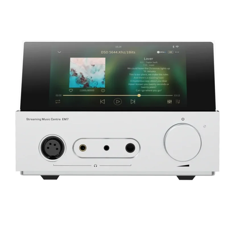 Shanling EM7 Streaming Music Centre Strieborná