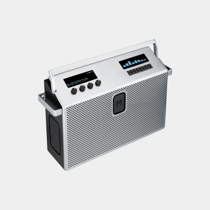 Mondo Speaker Large Metal Grey