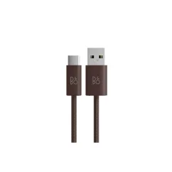 Bang & Olufsen BeoPlay H95 Fabric charging cable  Chestnut