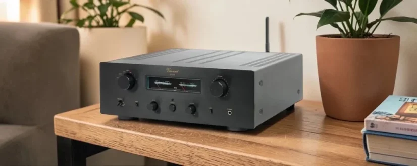 Vincent SV-228 – hybridný integrovaný zosilňovač s DAC, Bluetooth a VU metrom čierny