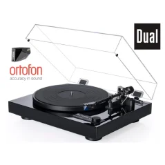 Dual CS 618Q + Ortofon 2M BLACK Piano black