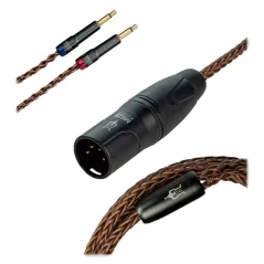 Meze mono 3.5 mm to 4 PIN XLR balanced copper PCUHD premium cable