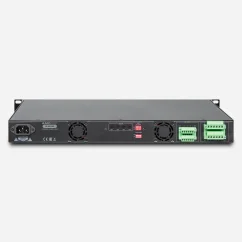 AMC iA 4X120 – 4-kanálový 100 V / 8 Ω inštalačný zosilňovač